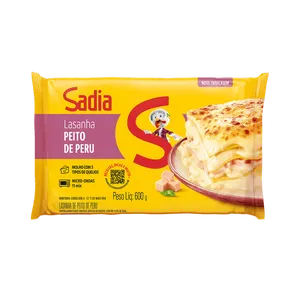 Lasanha Sadia Peito de Peru 600g