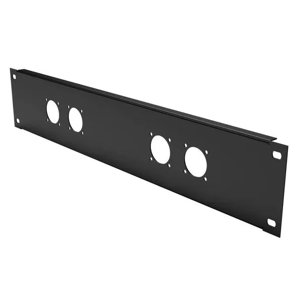 Painel para Conector Speakon 8 Polos WP 04 SPK EP Metal Alta Potência Wireconex Painel Speakon 8 Polos WP 04 SPK EP Metal Wireconex