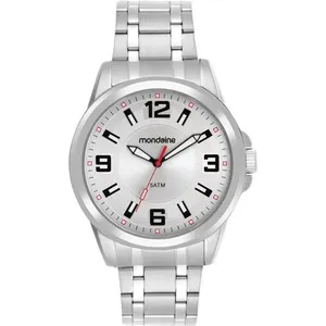 Relógio Masculino Mondaine Prata 83523G0MVNE4