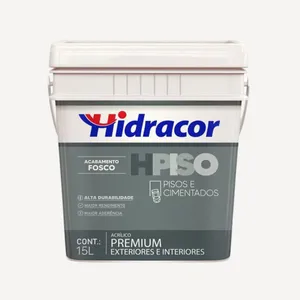 Tinta Premium Acrílica Fosco HPiso 15L Hidracor Tinta Premium Acrílica Fosco HPiso Branco 15L Hidracor