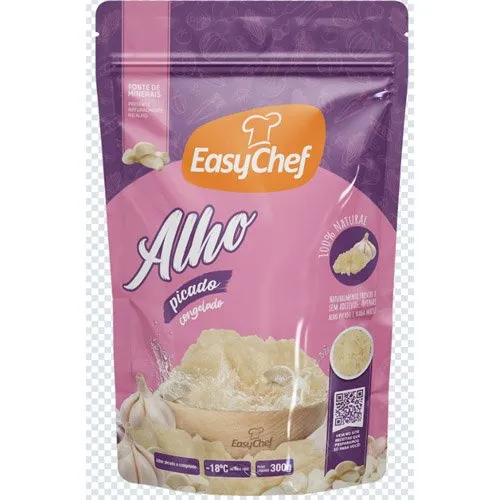 Alho Picado Descascado e Congelado Easychef 300g