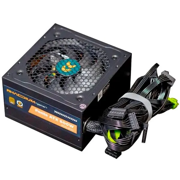 Fonte ATX Rhadium 600W 80 Plus Bronze RDG-600 (MP)