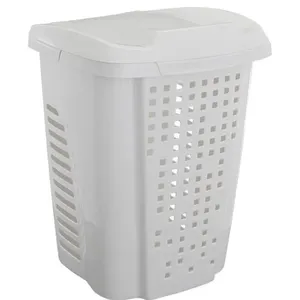 Roupeiro Telado com Cesto 70 Litros Branco - RB5 - ASTRA