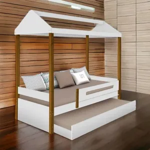 Cama Casa Solt. Lara Branco/mel C/ Aux. Firenze