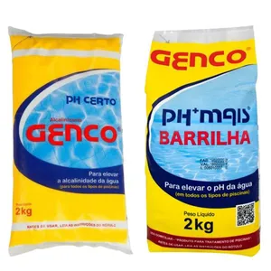 Kit Alcalinidade Ph Certo E Barrilha Ph Mais Genco 2kg