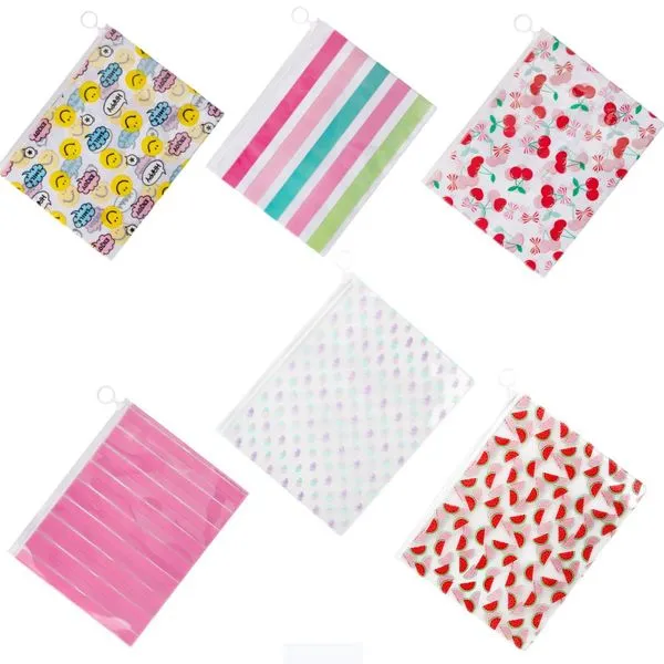 Necessaire Pvc Estampas Sortidas 25,5x20cm CB1424 - Moment