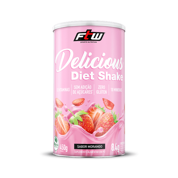 Delicious Diet Shake Morango FTW 450g