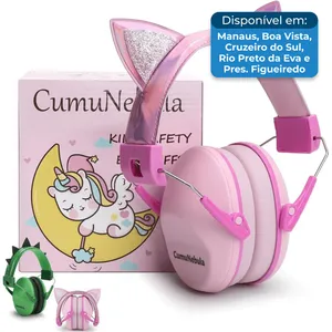Protetor Auditivo Cumunebula Cat Rosa A-BI