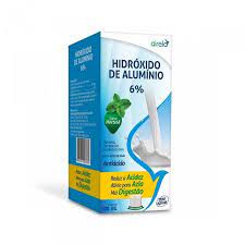 Hidróxido de Alumínio 6% Airela Sabor Hortelã Suspensão de Oral Frasco 100ml