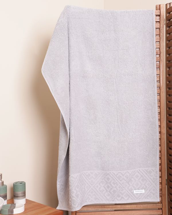 Toalha Banhão Buddemeyer70cm x 130cm Tulum Cinza UN