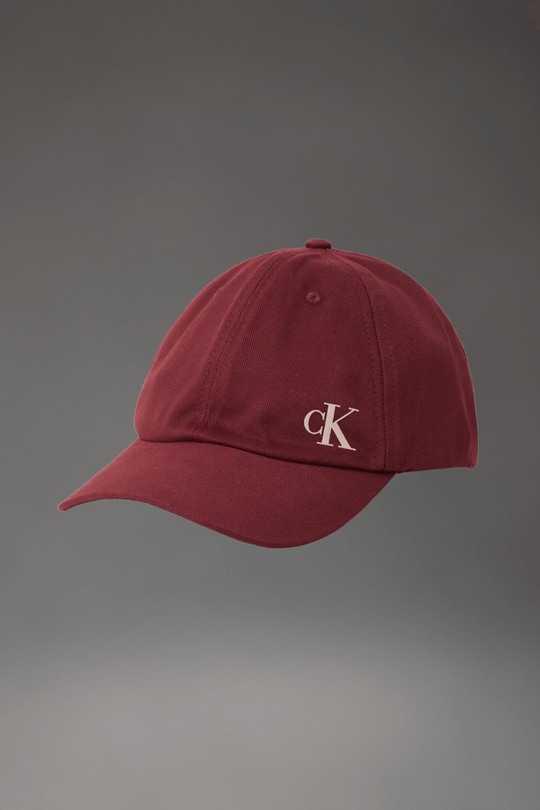 Boné Calvin Klein Jeans Menino 6 Gomos Ck - Bordo Boné Calvin Klein Jeans Menino 6 Gomos Ck Bordo p