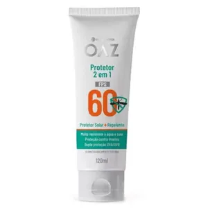 OAZ Protetor Solar + Repelente FPS60 120ml