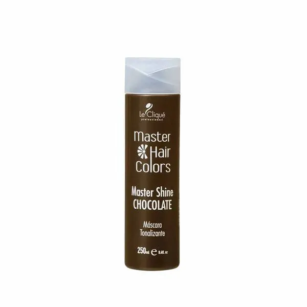 Máscara Le Cliqué Master Hair Colors Shine Chocolate 250ml