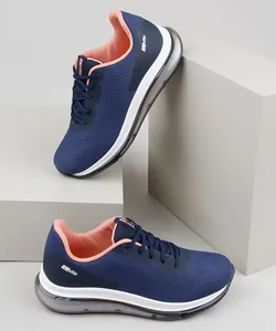 Tênis Feminino Actvitta Esportivo em Nylon com Solado Translúcido Azul Marinho 36
