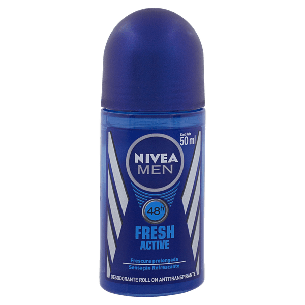 Nivea Desodorante Rollon Masc Fresh Active 50Ml @