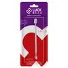 Espátula Inox Ponta Dupla Luck Bella para Cutícula 1 Unidade