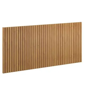 Painel Decorativo Ripado 230x109x49 Cm Freijó - Matic