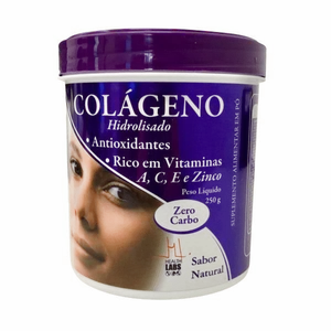 Colágeno Hidrolisado Health Labs Pó Natural 250g