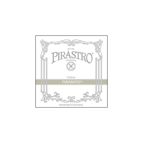 Encordoamento para Violino 4-4 Piranito Chrome 615500 Aço Cromado Tensão Média Pirastro Encordoamento Violino 4-4 Piranito Chrome 615500 Aço Cromado Pirastro