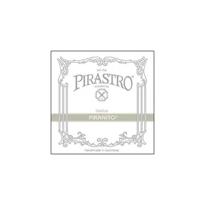 Encordoamento para Violino 4-4 Piranito Chrome 615500 Aço Cromado Tensão Média Pirastro Encordoamento Violino 4-4 Piranito Chrome 615500 Aço Cromado Pirastro