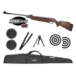 Carabina Rossi Dione 5g Madeira Gás Ram 5.5 + Acessórios 3