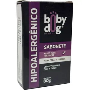 Sabonete Hipoalergênico Boby Dog Para Cães E Gatos 80G (MP)