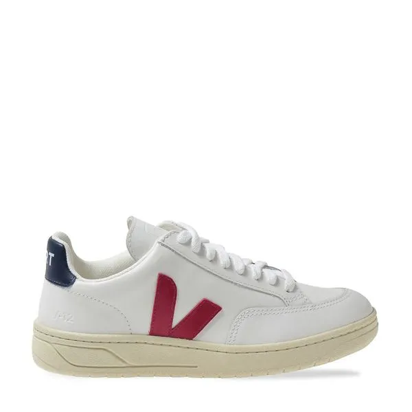 Tênis Vert V-12 Couro Extra White Marsala Nautico XD0201955F-35