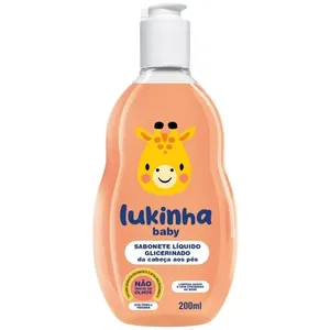 Sabonete Líquido Glicerinado Lukinha Phisalia A partir de 0 meses 200ml