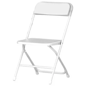Cadeira Dobrável Capri até 168kg Branco W-BI