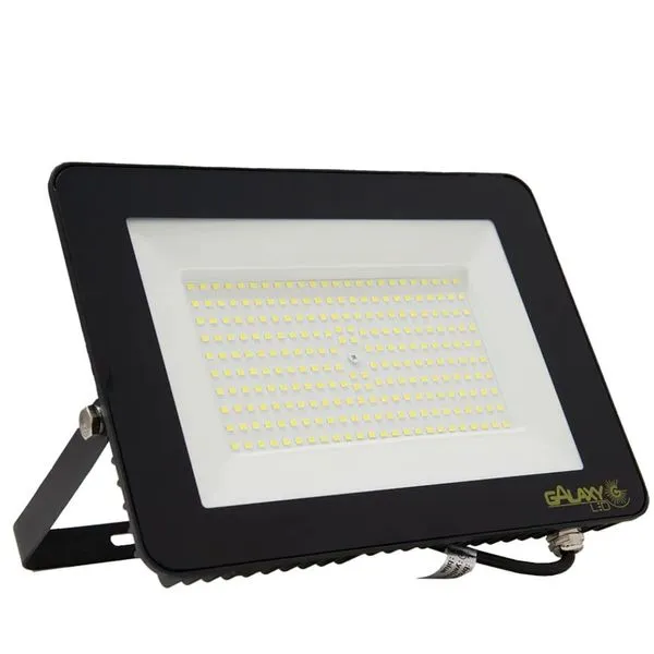 Refletor LED 2151 10W 6500K IP65 Bivolt Preto Galaxy Led Refletor LED 2151 10W IP65 Bivolt Preto Galaxy Led