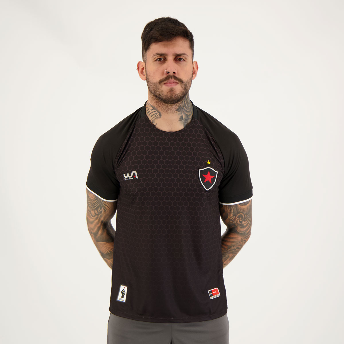 Camisa WA Sport Botafogo PB Consciência Negra 2022