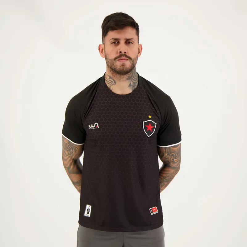 Camisa WA Sport Botafogo PB Consciência Negra 2022