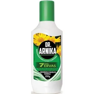 Gel Para Masssagem Corporal Dr. Arnika 7 Ervas 200g Healthy Do Brasil