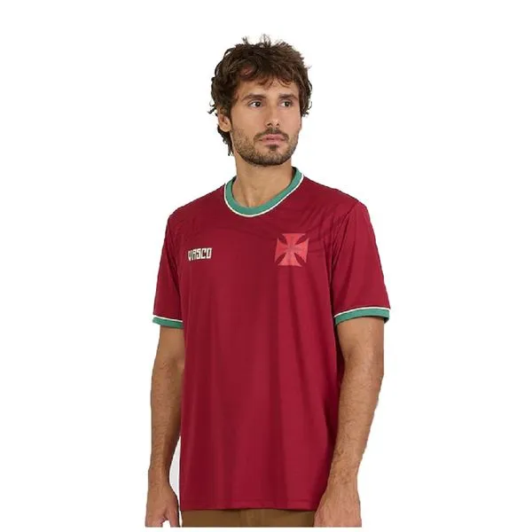 Camisa Masculina Vasco G Braziline Eufórico Grená (MP)