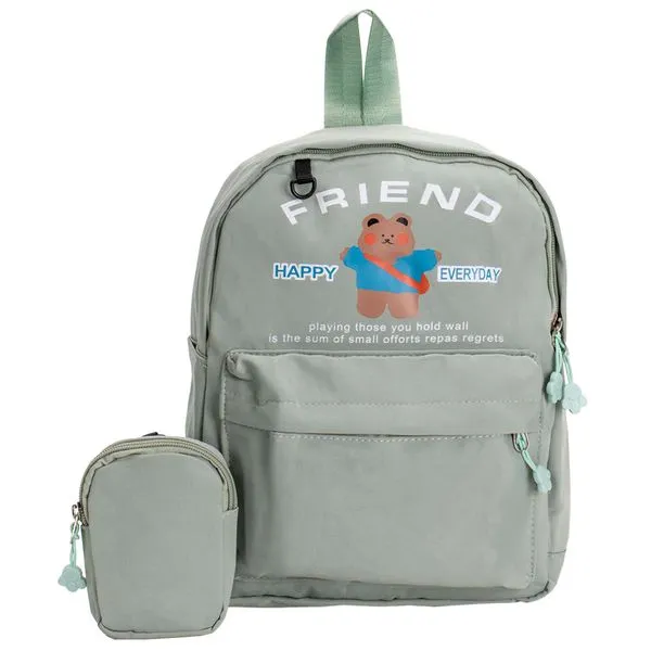 Mochila Infantil Arara Dourada - RY66193 OLIVA