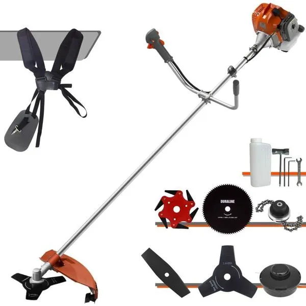 Roçadeira Tekna Rl520acntk 52cc + Faca 2p 6p 80d E Trimmer