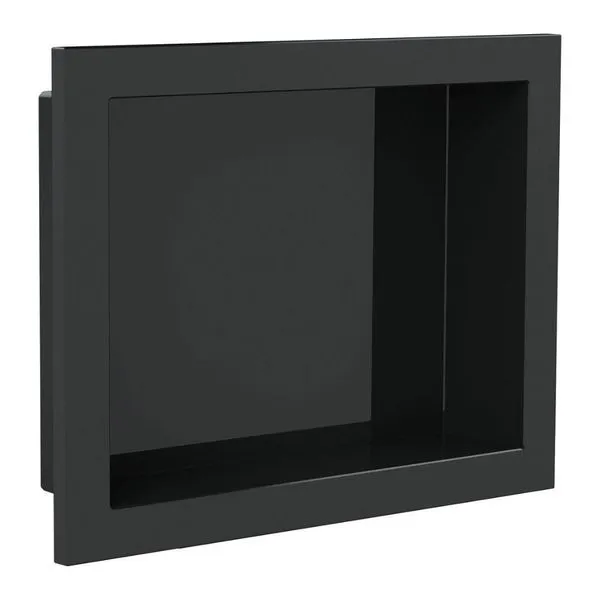 Nicho Para Embutir Architech 30x40cm Preto Vulcano (MP)