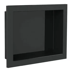 Nicho Para Embutir Architech 30x40cm Preto Vulcano (MP)