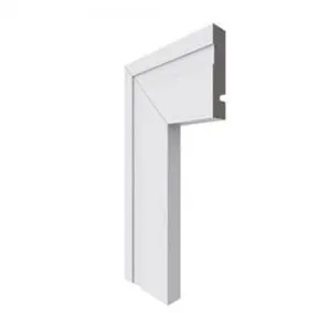 Guarnição de Poliestireno Santa Luzia 456-GN/BR 2,4 7Cm altura Branco
