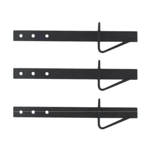 Kit 3 Trancas de Porteira Aço Pintado N131 370mm para Sítio e Fazenda Metasal Kit 3 Trancas de Porteira Aço Pintado N131 370mm Metasal