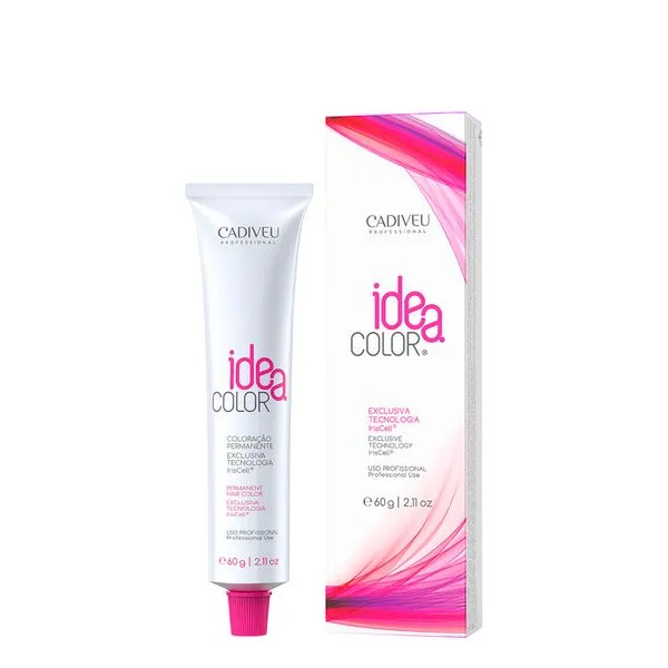 Coloração Cadiveu Professional Idea Color 60g 5.0 Castanho Claro 5.0 Castanho Claro