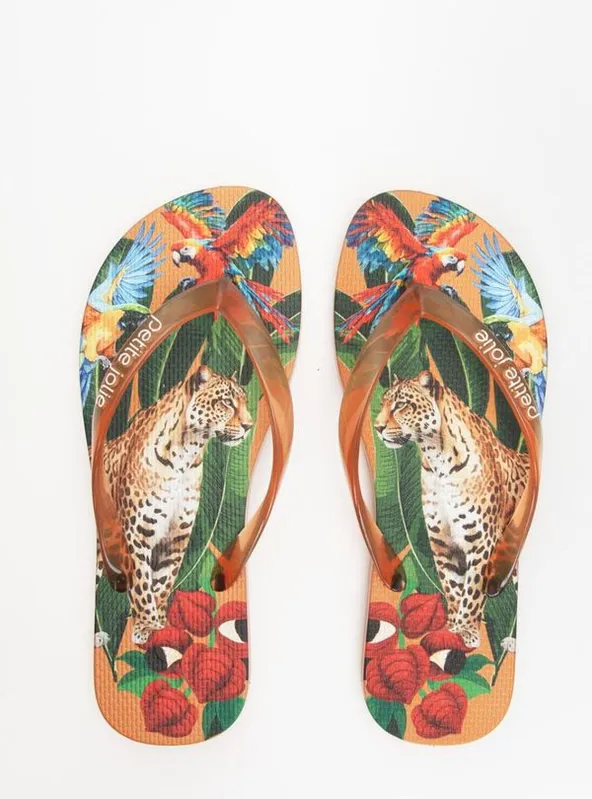 Chinelo Petite Jolie Fresh Doce De Leite/Cunhã 26 PJ6969 36
