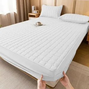 Capa de Colchão Impermeável Box Protetor 100% Poliéster Solteiro 01 Peça Branco OEM Capa de Colchão Impermeável Box Protetor 100% Poliéster Solteiro Branco OEM