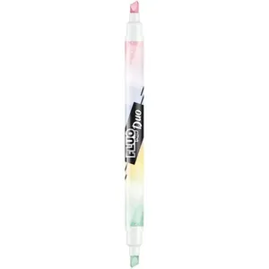 CANETA MARCA TEXTO FLUO DUO PASTEL FORMATO CANETA