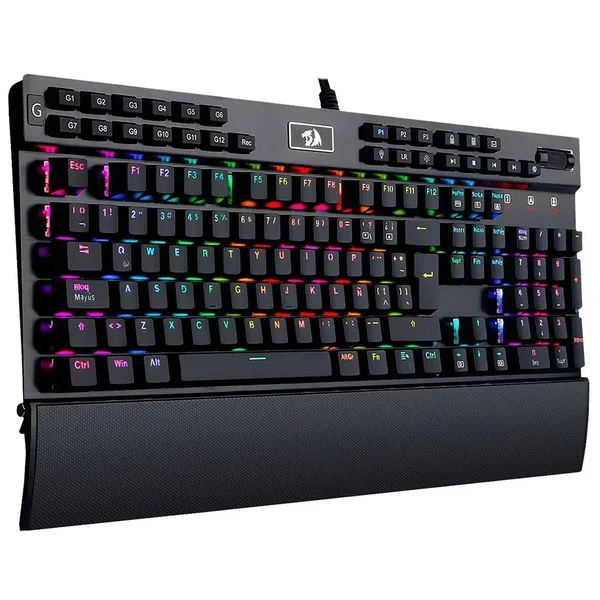Teclado Gamer Mecânico Redragon K550RGB-1 Yama USB RGB Layout Espanhol Preto Teclado Gamer Mecânico Redragon K550RGB-1 Yama RGB Espanhol Preto