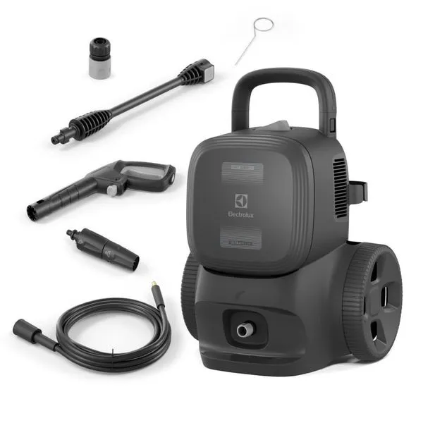 Lavadora de Alta Pressão Electrolux UWS2200 2200PSI 1800W 280L-h com Dispenser de Detergente 110V Lavadora De Alta Pressão Electrolux 2200psi 1800w Ultrawash Dispenser Detergente Integrado (uws2200) 220v
