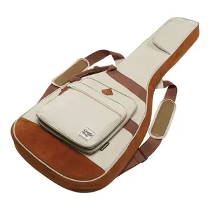 Bag para Guitarra IGB541-BE Powerpad Revestimento Acolchoado 4 Compartimentos Bege Ibanez Bag para Guitarra IGB541-BE Powerpad 4 Compartimentos Bege Ibanez