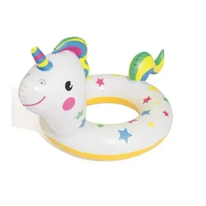 Boia Circular Animais Unicórnio Branco