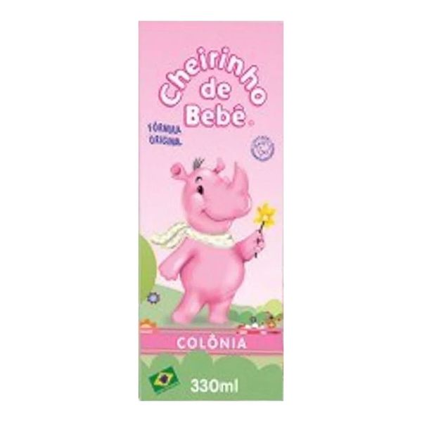 Colônia Cheirinho De Bebe 330ml Rosa Kanitz