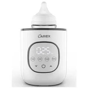 Aquecedor de Mamadeiras 8 em 1 para Fórmula ou Leite Materno com Temporizador, 110V, Larex, Branco